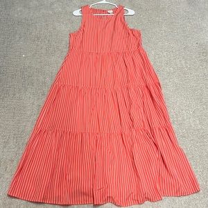 Pin stripped sundress